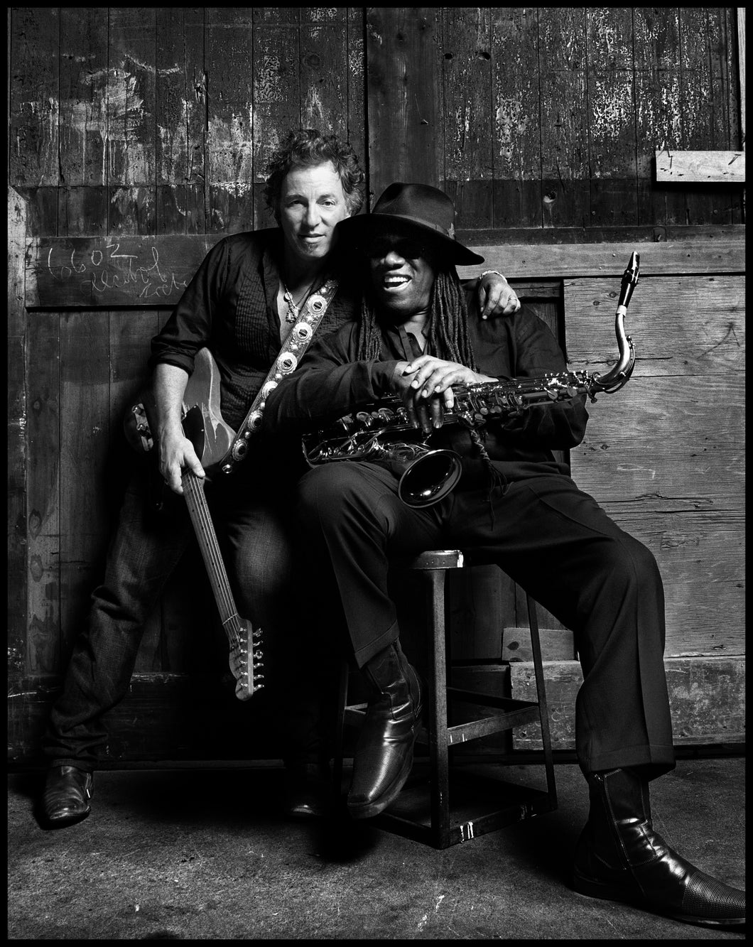 Bruce Springsteen and Clarence Clemons (Atlanta, 2007)