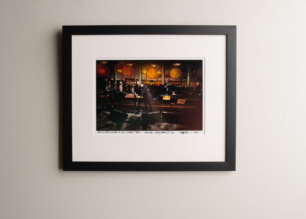 Bruce Springsteen and The E Street Band (Asbury Park, 2010) 11x14 FREE FRAMING