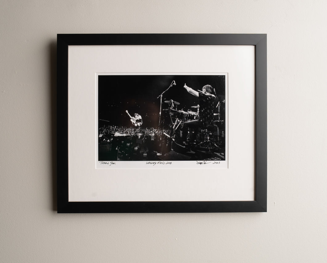 Pearl Jam (Wrigley Field, 2018) 11x14 FREE FRAMING