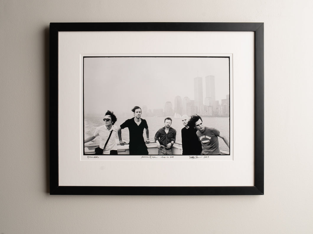 Radiohead (Hudson River, 2001) 16x20 FREE FRAMING