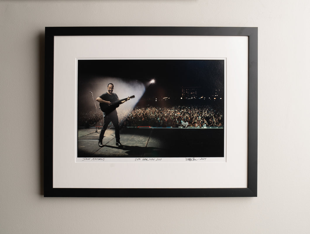 Dave Matthews (Sea.Hear.Now, 2019) 16x20 FREE FRAMING