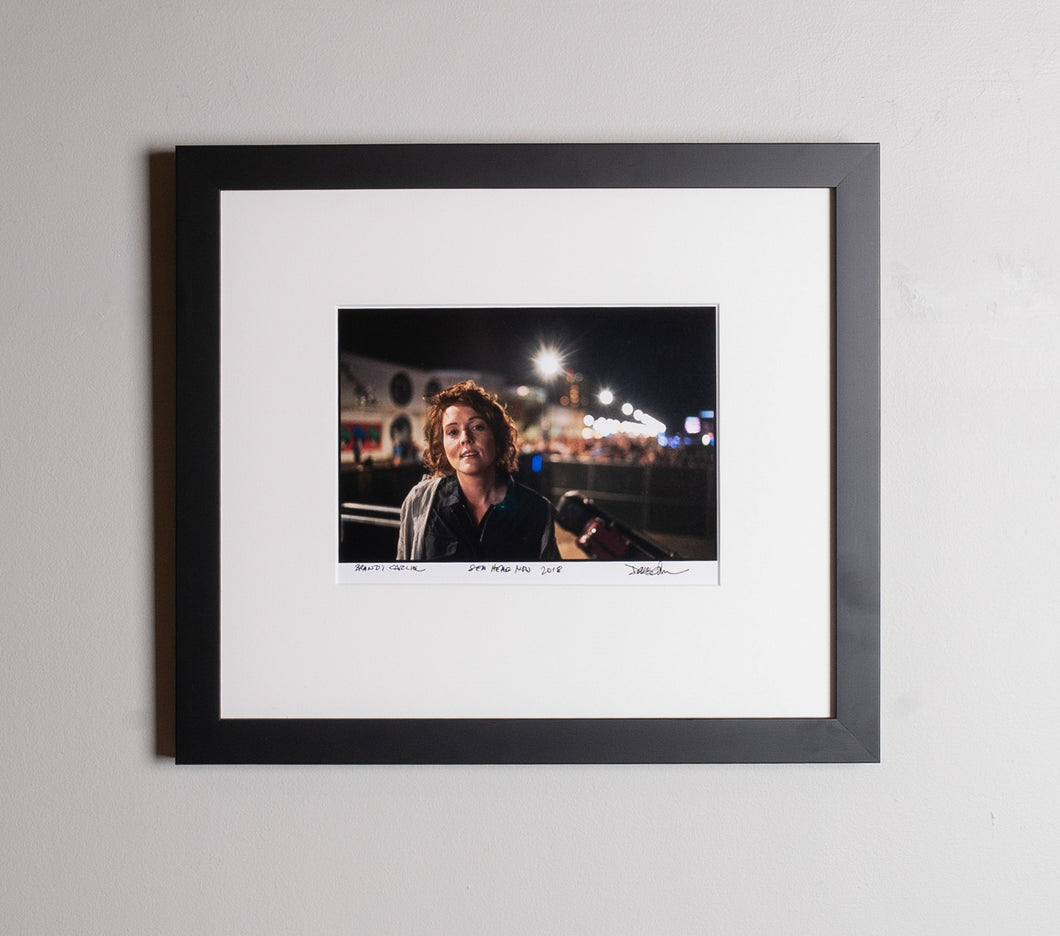 Brandi Carlile (Sea.Hear.Now, 2018) Framed 8x10