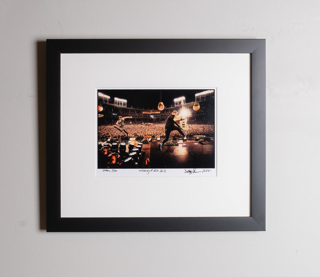 Pearl Jam (Wrigley Field, 2013) Framed 8x10