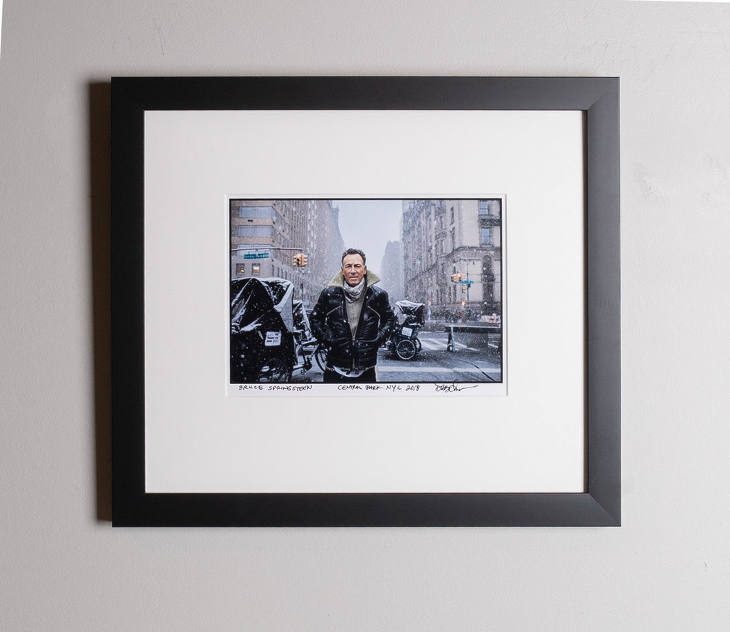 Bruce Springsteen (Central Park NYC, 2018) Framed 8x10